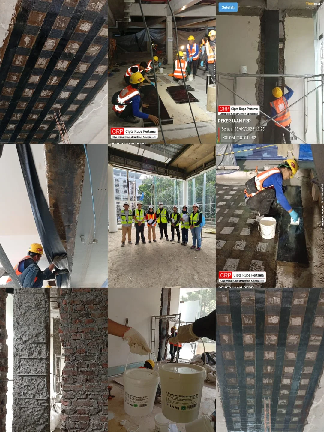 Carbon Fiber Reinforce Polymer @Padma Hotel Bandung